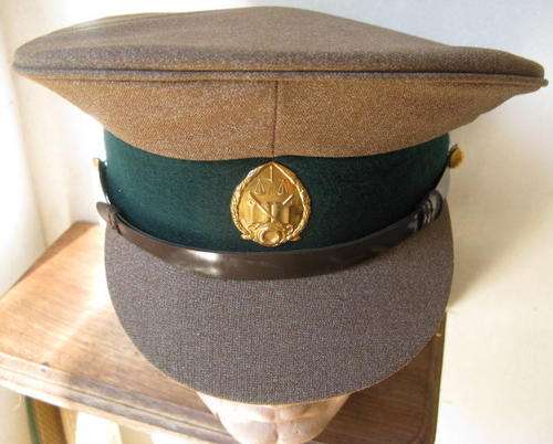 OLD SA PRISONS OFFICERS PEAKED CAP-VERY GOOD CONDITION