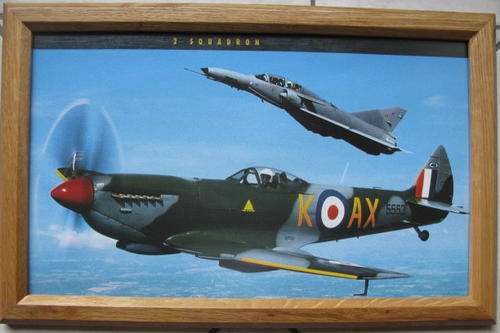 SAAF FRAMED PHOTOS BY HERMAN POTGIETER-FRAMED IN CHINESE OAK&GLASS-MEASURES 56X36 CM