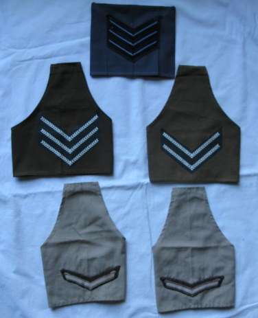 SADF & SAAF SELECTION OF RANKS