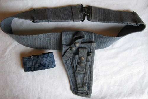 SA POLICE WEBBING BELT HOLSTER & ARM STRAP