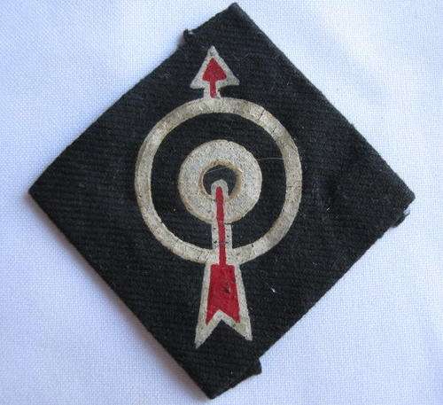 6TH ANTI AIRCRAFT DIVISION CLOTH PATCH-WW2