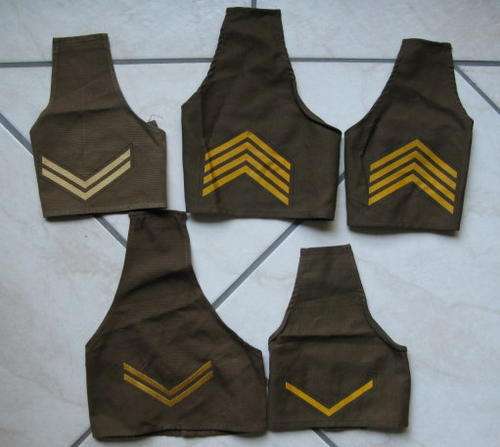 SA CADETS RANK BRASSARDS