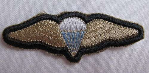 DURBAN CORPORATION SECURITY PARA WINGS WORN BY ALL GRADES OF EX-MILITARY PARACHUTIST