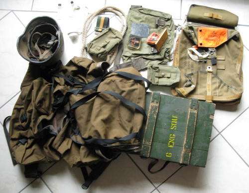 LARGE SELECTION OF SADF BORDER WAR PERIOD ITEMS-14 IN TOTAL-SOLD TOGETHER