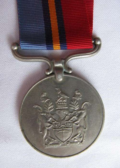 FULL SIZE RHODESIA GSM MEDAL AWARDED TO 30937B F/R R.W.D. ROSAMOND-THE MEDAL IS UNRESEARCHED