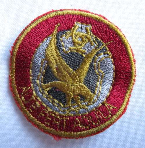 AWB CLOTH EMBROIDERED BERET BADGE