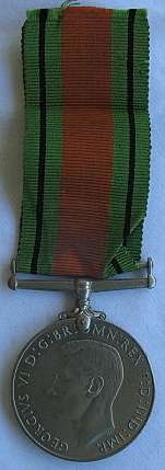 WW2 DEFENCE MEDAL - UNNAMED