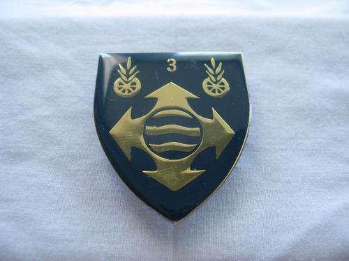 SHOULDER FLASH - 3 TRANSPORT SUPPLY DEPOT  - 3 PINS