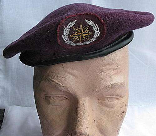 SPECIAL FORCES BRIGADE (RECCE) BERET - ISSUED LATE 2001 - 10TH ISSUE - SIZE 52