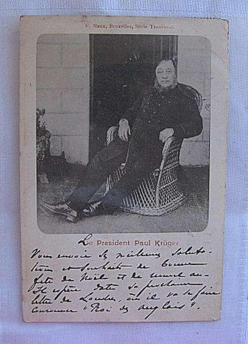 BOER WAR POST CARD