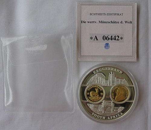 MOST POPULAR BULLION COINS IN THE WORLD - WITH CERTIFICATE - DIAMETER 50MM - WEIGHT 52G