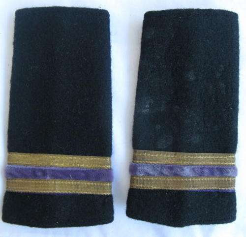 MERCHANT NAVY 3RD ENGINEER 1940 - 50'S SHOULDER BOARD PAIR