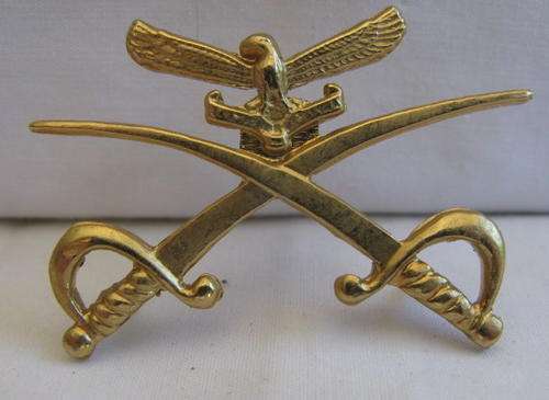 SAAF ADVANCED PHYSICAL TRAINING INSTRUCTOR - GILDING METAL BREAST BADGE - APPROVED IN 1992 - 3 PINS