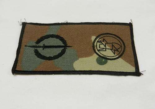 THE COMBINED OPERATOR AND EOD ON SOLDIER 2000 CAMO- NEVER WORN - BLACK THREAD EMBROIDERED
