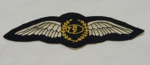 UNKNOWN PILOTS WING - EMBROIDERED ON FELT