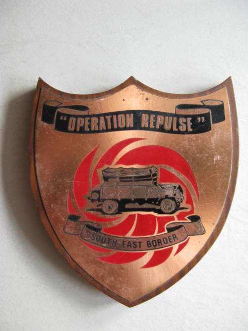 RHODESIAN OPERATION REPULSE PLAQUE