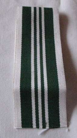 SA FULL SIZE PRISONS MEDAL FOR MERIT RIBBON - LENGTH 15CM