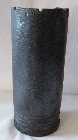 BOER WAR 12 POUNDER SHRAPNELL SHELL - CALIBRE 3 INCHES (7,6CM) MARKED - 3\1900 ON THE ONE SIDE 12-99