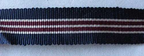 MINIATURE MILITARY MEDAL RIBBON - LENGTH 15CM
