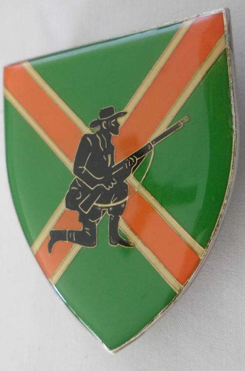 DANIE THERON COMBAT SCHOOL SHOULDER  FLASH - ORIGINAL - THREE PINS - ORIGINAL