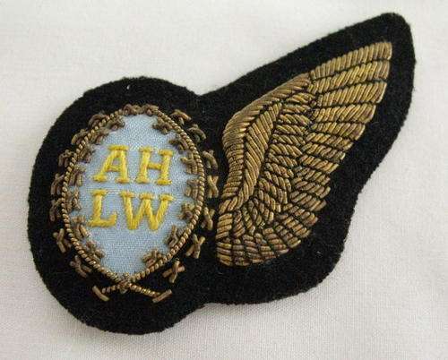 SAAF AIR HOSTESS WING BULLION EMBROIDERED FOR 1000 AND MORE FLYING HOURS