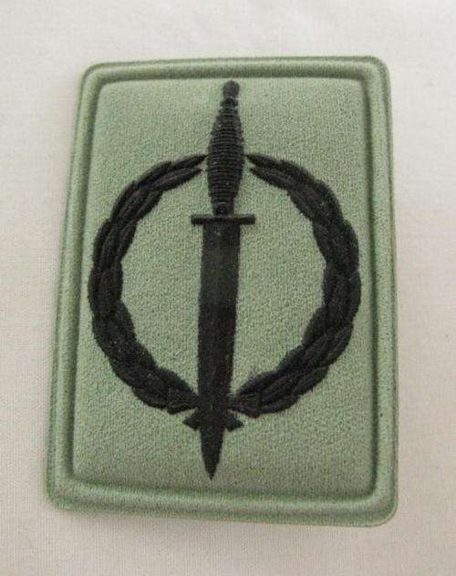 SANDF EMBOSSED OPERATORS BADGE - 2 PINS