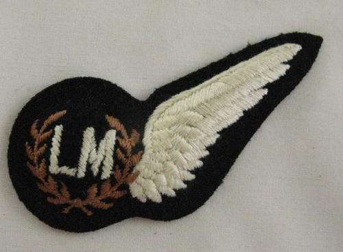 SAAF - EARLY LOAD MASTER WING PADDED - EMBROIDERED