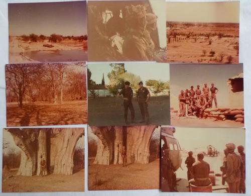 SELECTION OF 9 ORIGINAL BORDER WAR PHOTOS