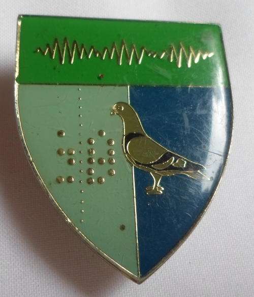 2 SIGNAL REGIMENT-SILVER TYPE FLASH-ORIGINAL