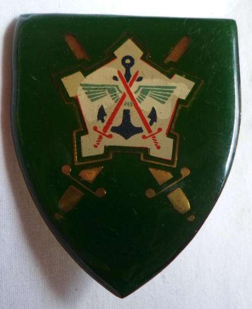 CHIEF OF THE SADF,WHITE CENTRE TYPE FLASH-ORIGINAL
