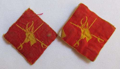 ARMY CADET CLOTH BADGES X2