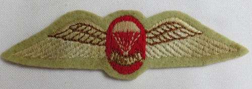 SA PARA FREE FALL INSTRUCTORS WING 1971-79-ORIGINAL