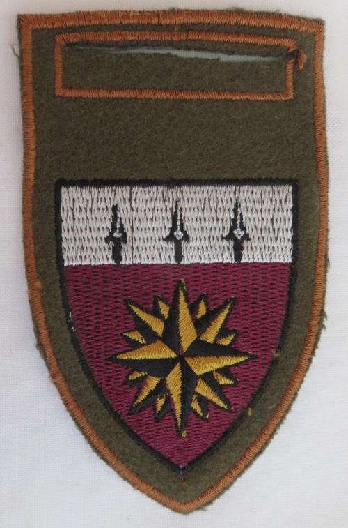 RECCE-1 SPECIAL FORCES REGIMENT EMBROIDERED CLOTH FLASH-NEVER ADOPTED