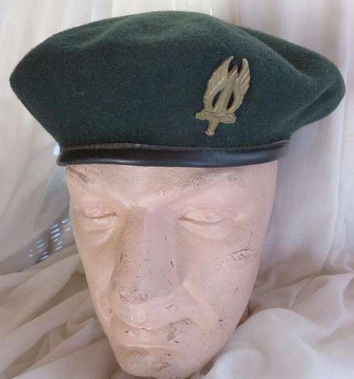 REGIMENT NORTHERN TRANSVAAL BERET - APPROVED 1996-THIS BERET LABELLED & DATED 1977/78-GOOD CONDITION