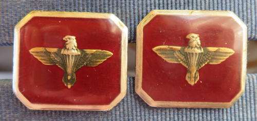 44 PARACHUTE REGIMENT RARE PAIR OF ,ORIGINAL PERIOD, CUFF LINKS