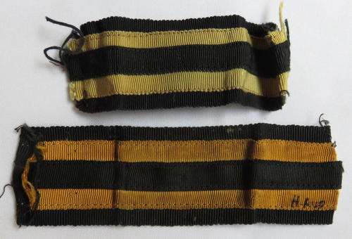 SAAF WW2 CANDIDATE OFFICERS RANK SLIPS-ORIGINAL