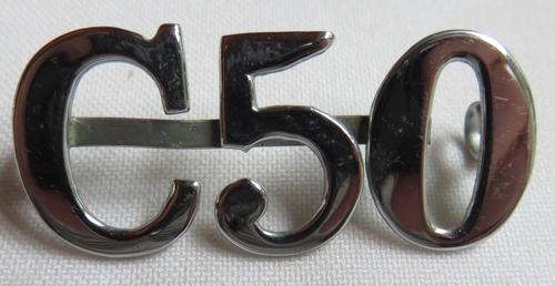 SA POLICE NATIVE CONSTABLE NUMERAL RANK NUMBER-WORN ON THE SHOULDER- 2 LUGS