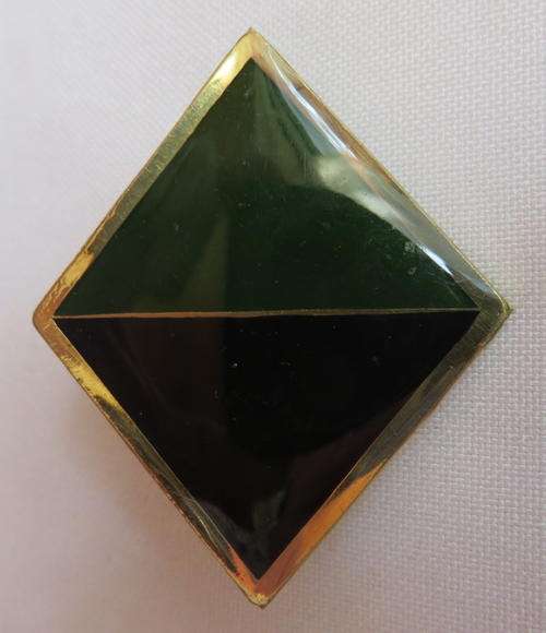 SA INFANTRY UNIT HQ METAL FLASH- 2 PINS