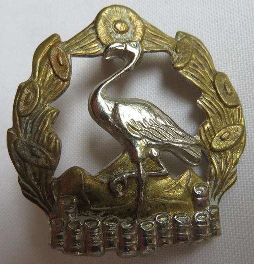 2 SA INFANTRY BATTALION BI METAL CAP BADGE-APPROVED IN 1986-WORN 1986-2003-2X LUGS