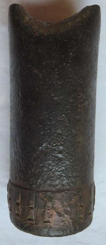 BOER WAR BATTLE FIELD PICK-UP(COLENSO) 75MM PROJECTILE DATE STAMPED 12/99-THE EXACT DATE FOR THE BAT