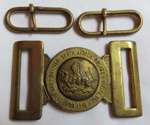 RHODESIAN BSAP BELT BUCKLE 1950'S-1970'S