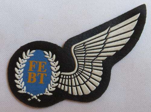 SAAF FLIGHT ENGINEER TUPPER IRON-ON WING