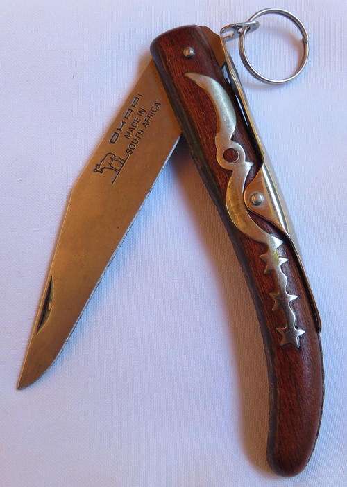 OKAPI BIG FOLDING KNIFE-MEASURES 24CM-NEW