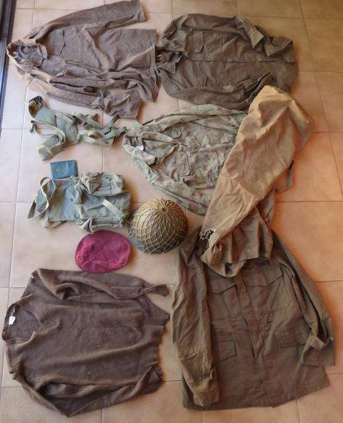 LARGE SELECTION OF SADF BORDER WAR PERIOD & TASK FORCE UNIFORMS & KIT-SOLD TOGETHER:FOLLOWING-JERSEY