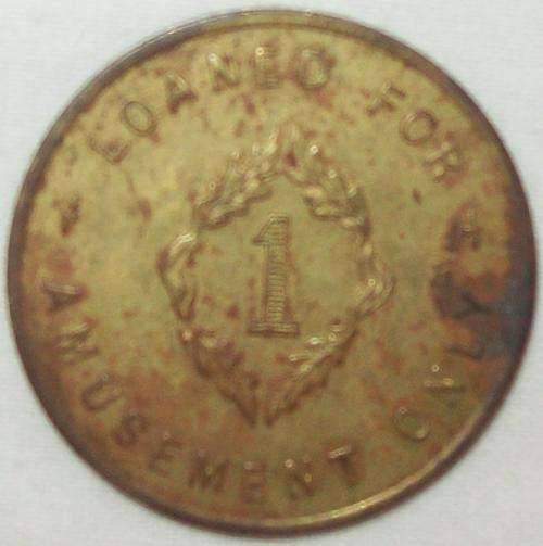 A 491 - UNKNOWN TOKEN - OBVERSE - NO VALUE