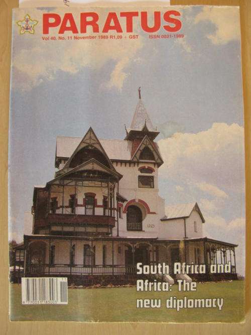 NO. 2498)  PARATUS - VOL. 40 NO.11 NOV. 1989.  CONDITION: USED - GOOD.