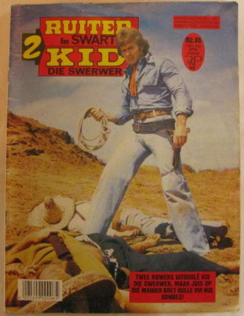 4099) RUITER IN SWART - KID DIE SWERWER PICTURE STORY BOOK CIRCA 1970'S