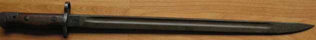 4133) BRITISH 1907 WILKINSON BAYONET ENFIELD INSPECTION MARKS