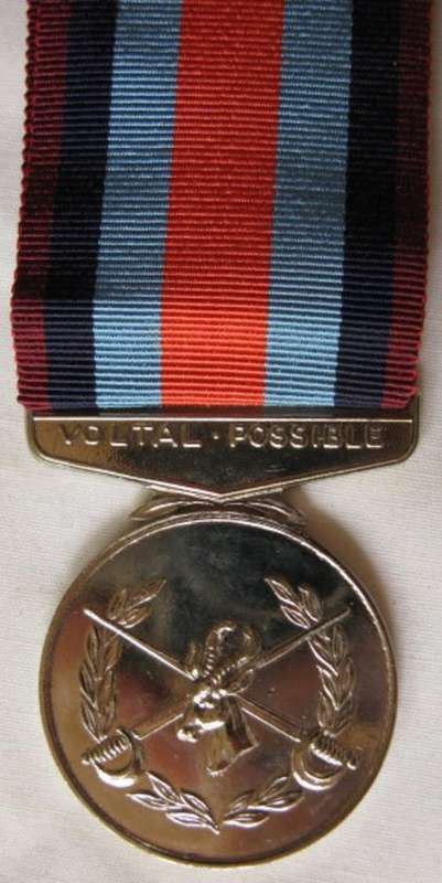 NO. 4176)  CADET BISLEY - S.A. INTER DETACHMENT VOLTAL - MEDAL - UNNAMED.