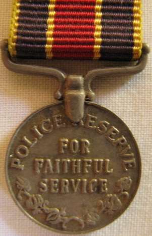 4290) RHODESIA POLICE RESERVE LONG SERVICE MEDAL MINIATURE
